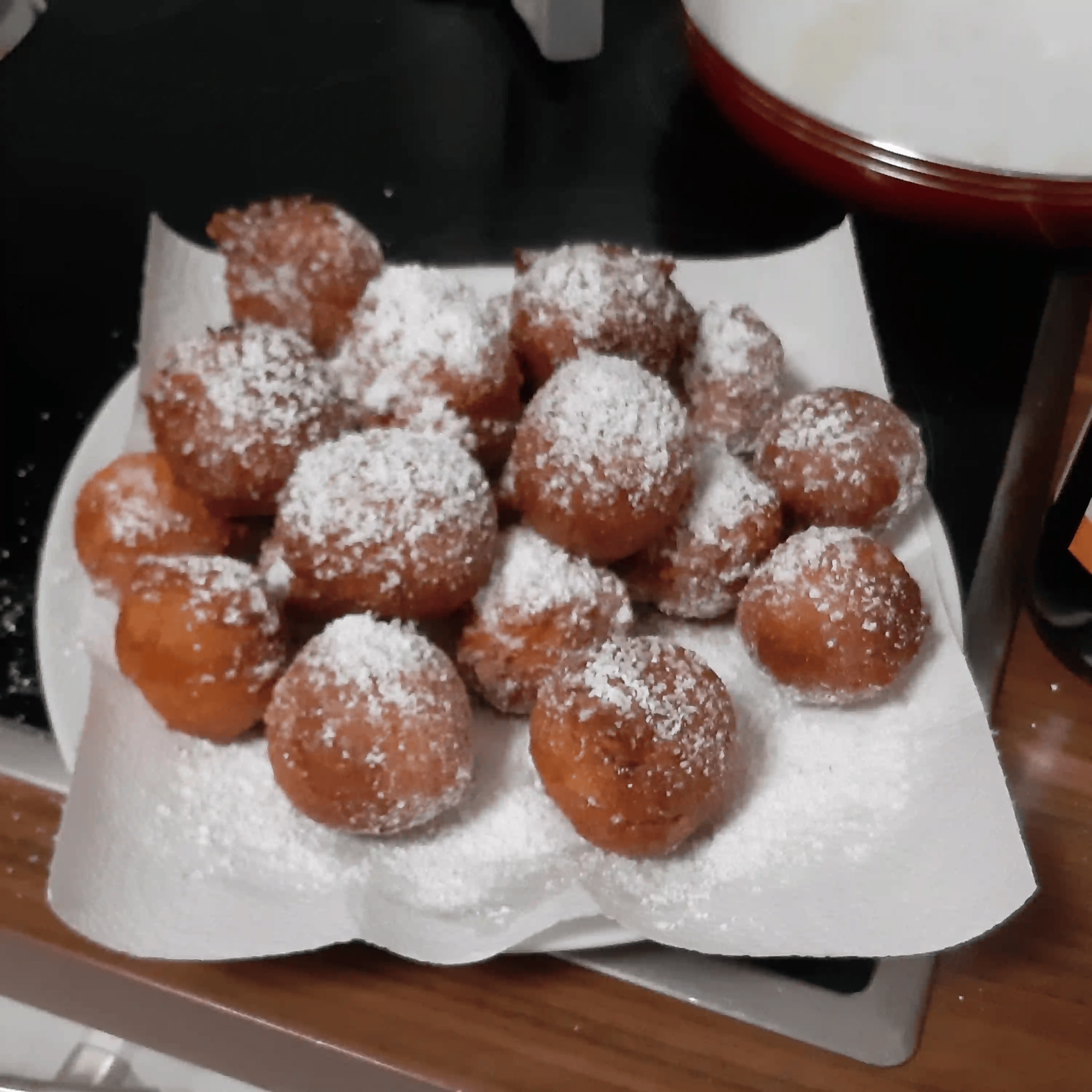 Golden German Quark Baffles and Fried Curd Doughnuts