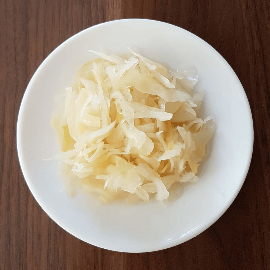Traditional Homemade Lacto-Fermented Sauerkraut