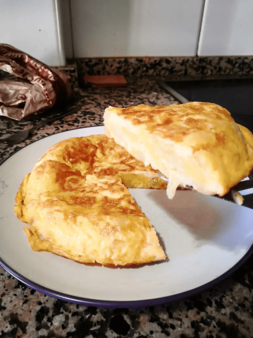Traditional Spanish Potato Omelette