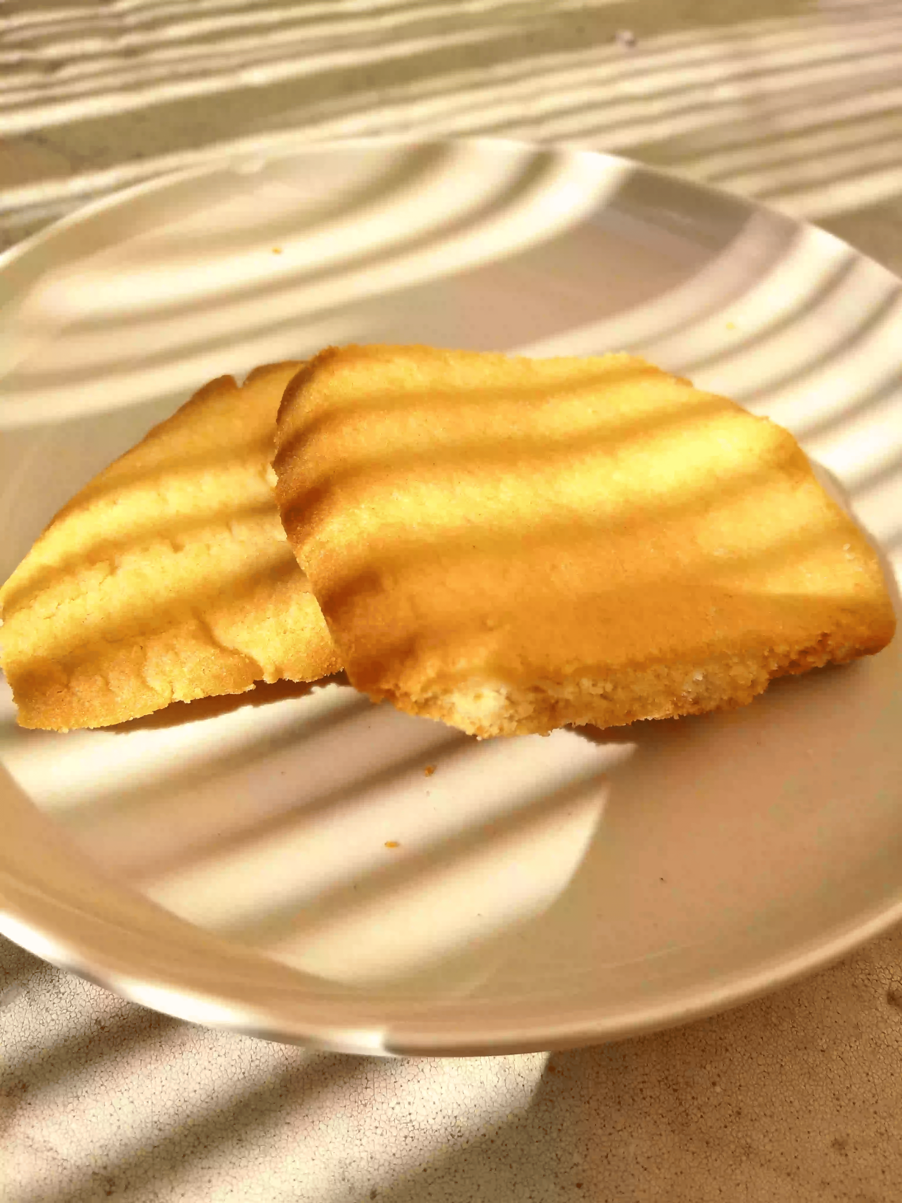 Crisp & Buttery Tahini Shortbread
